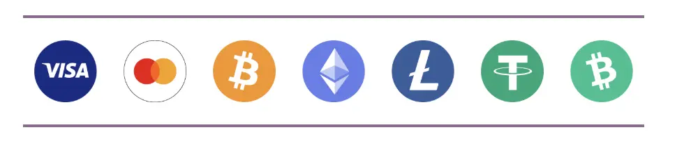 Cafe Casino payment methods